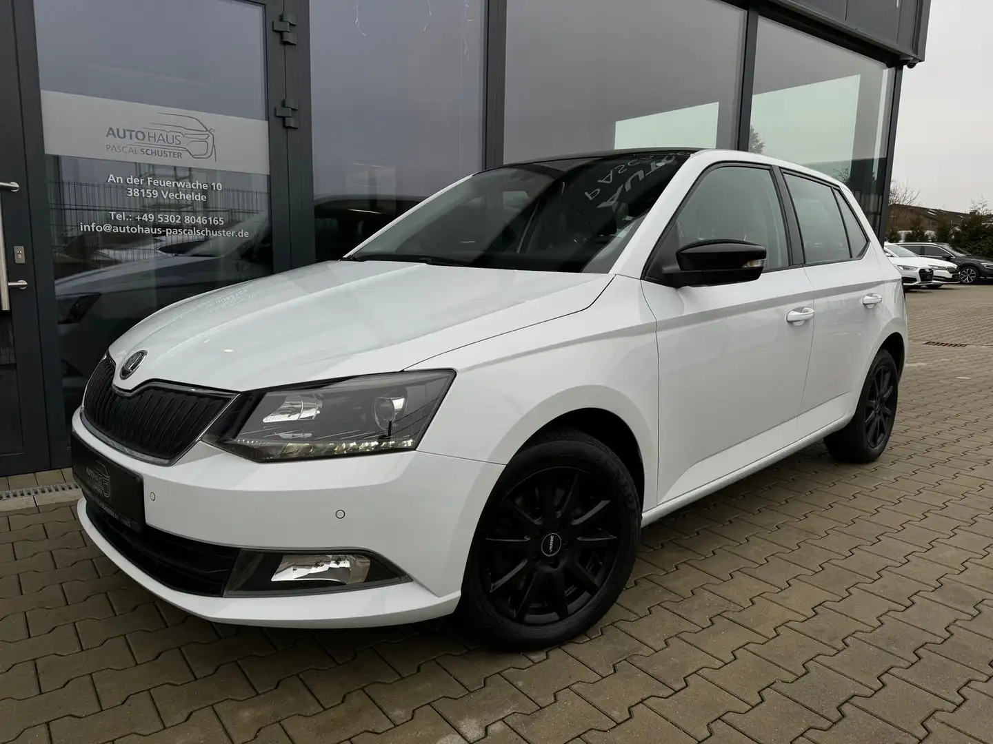 Skoda Fabia 1.0 TSI/TEMPOMAT/SHZ/KLIMAAUTOMATIK/PDC Blanc - 2