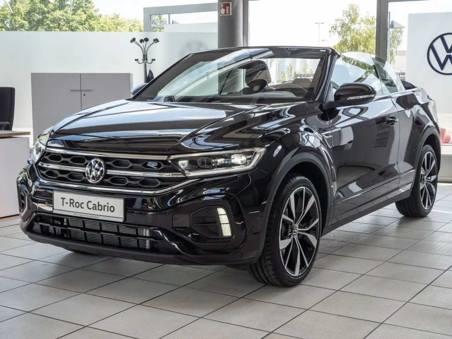 Volkswagen T-Roc Cabriolet R-Line 1.5 l TSI DSG *BIS 30.09.* Schwarz - 1