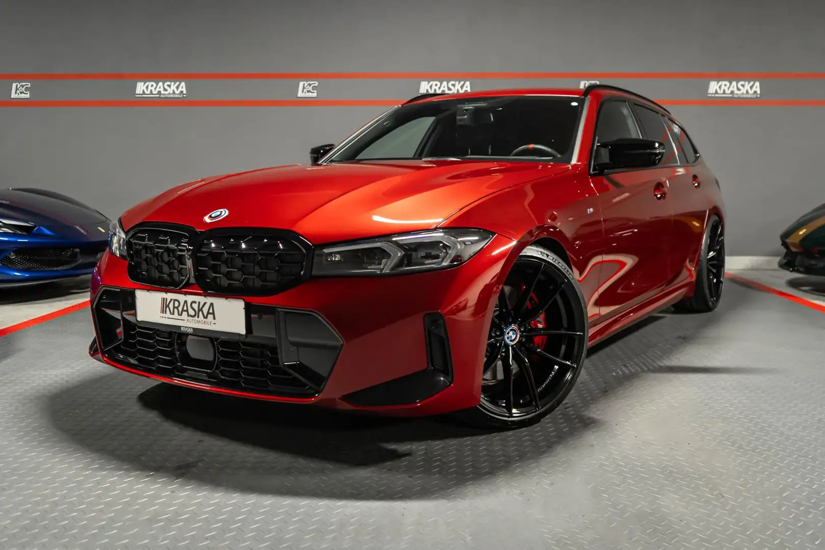 BMW 340 xDrive AHK H&K HUD BILSTEIN H&R EDELWEISS Rojo - 2