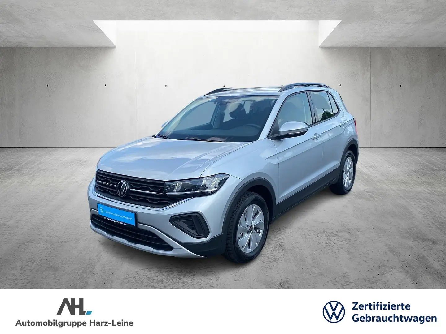 Volkswagen T-Cross 1.0 TSI Life LED ACC PDC SHZ App-Connect Plateado - 1