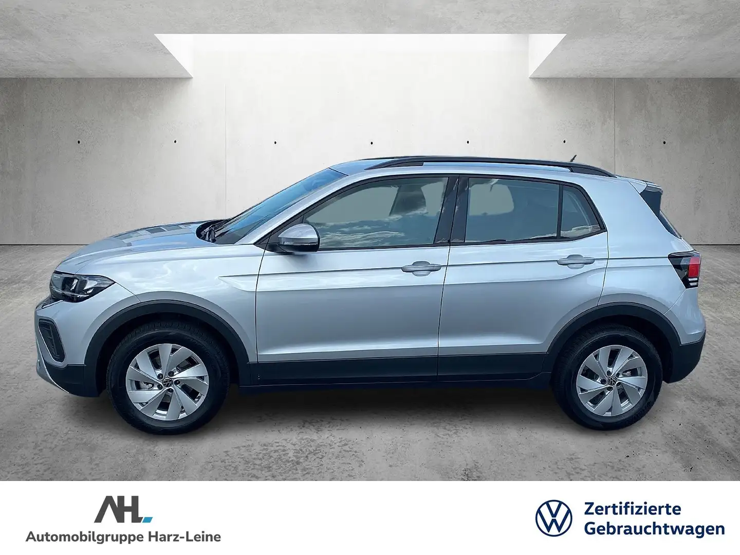Volkswagen T-Cross 1.0 TSI Life LED ACC PDC SHZ App-Connect Plateado - 2
