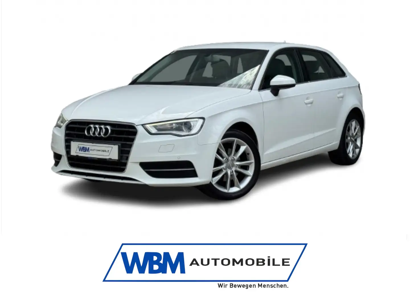 Audi A3 Sportback 1.6 TDI Ambiente-Paket Sitzheizung/NAVI Weiß - 1