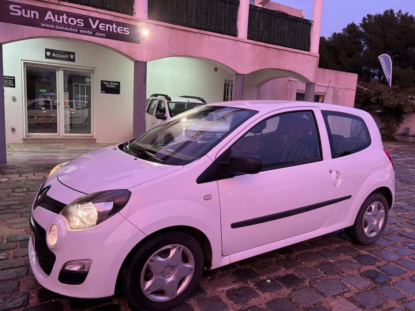 Renault Twingo II 1.5 dCi75 eco² Authentique Blanc - 1