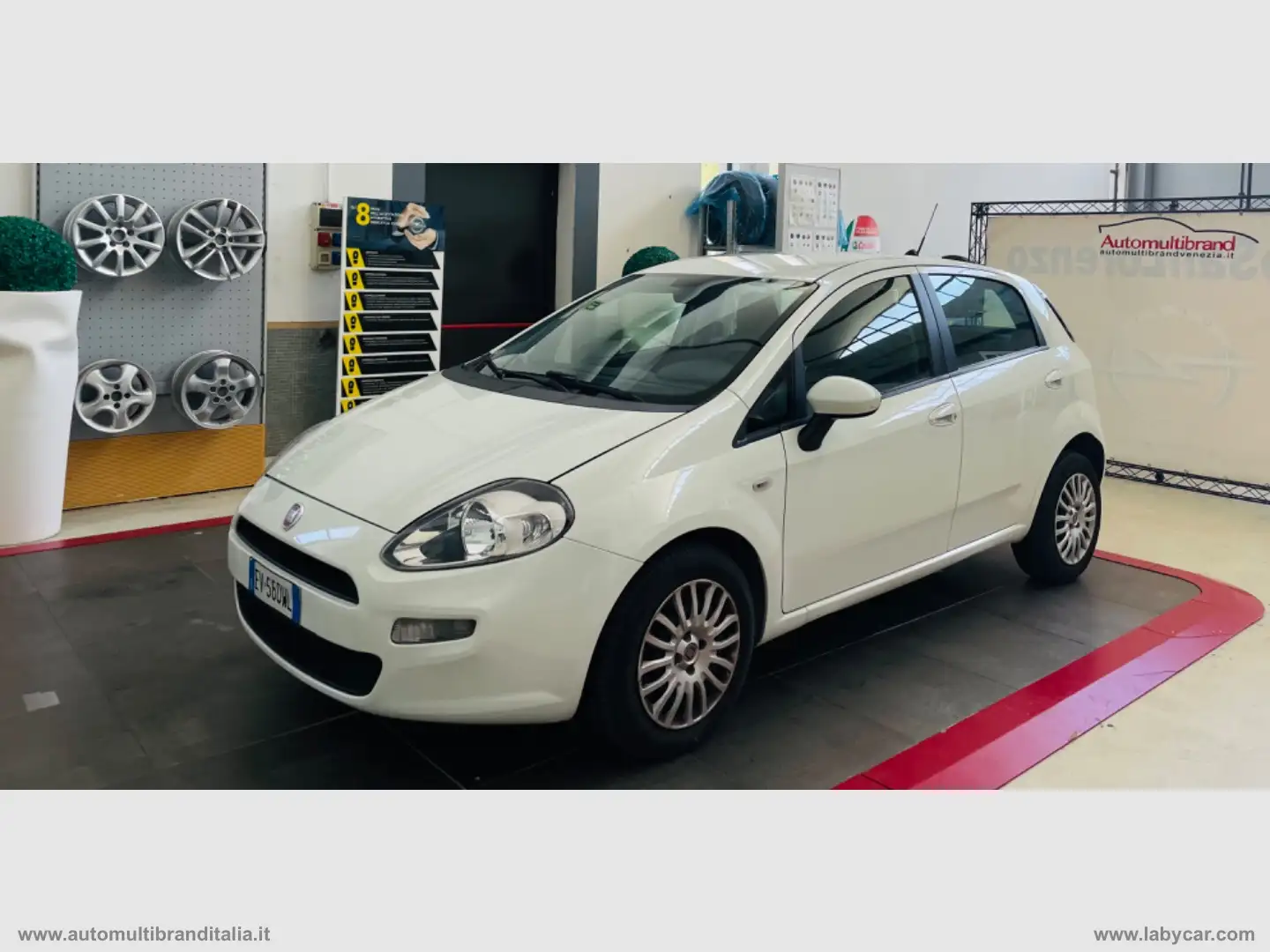 Fiat Punto 1.4 8V 5p. Natural Power Street Wit - 1