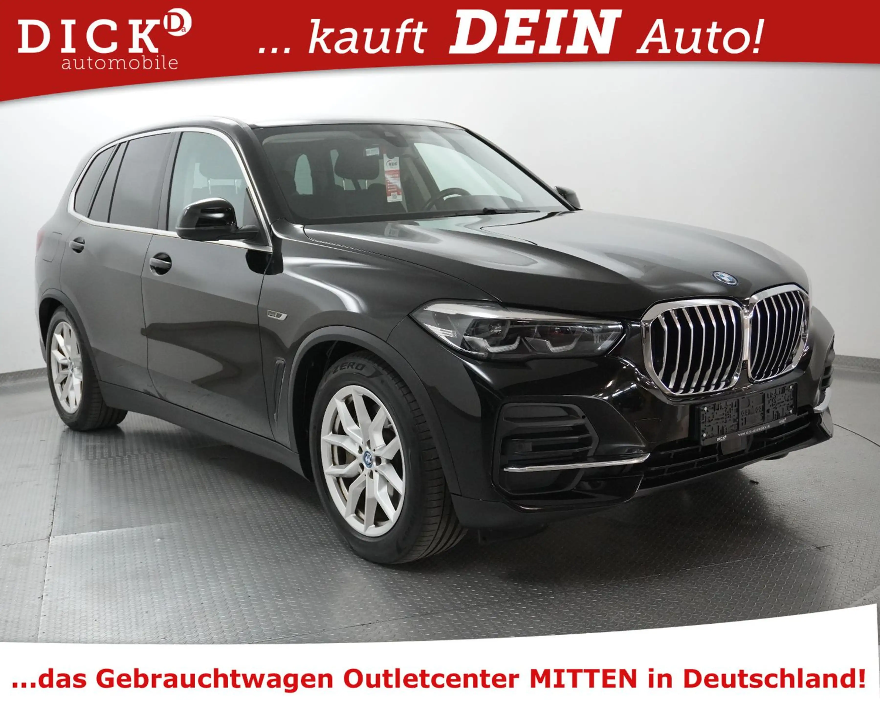 BMW X5 xDr 45e Sport LEDER+MEMO+KAM+AHK+ACC+PROF+19"