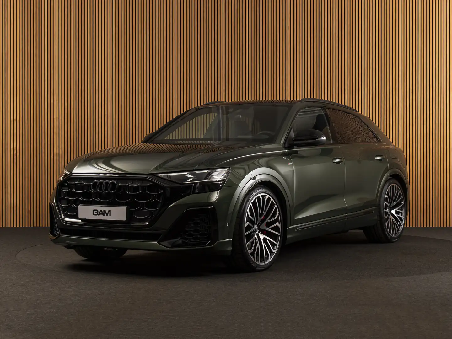 Audi Q8 60 TFSI e quattro 23" I B&O I HEAD UP I DIGITAL OL Verde - 1
