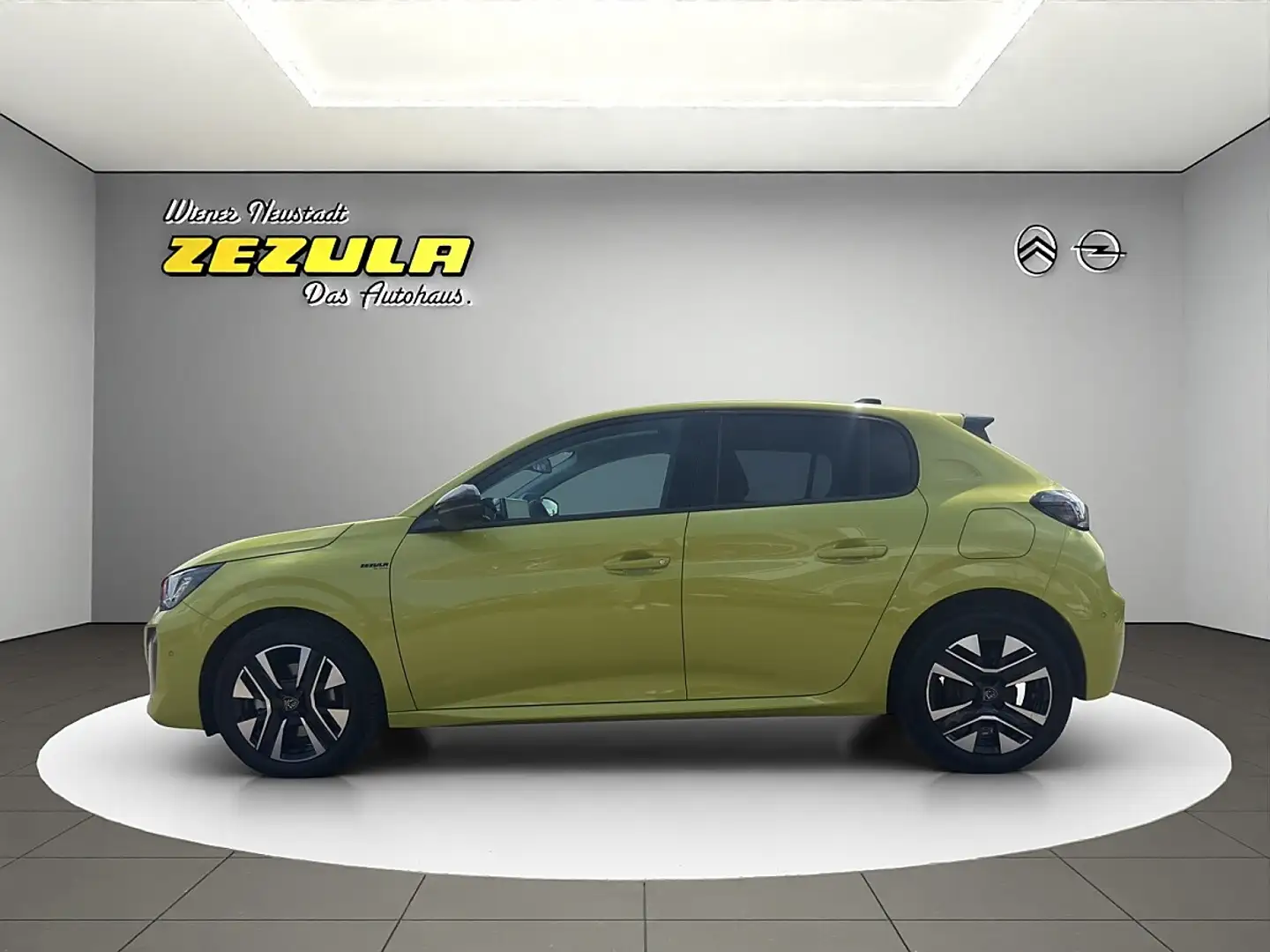 Peugeot 208 Allure 1,2 PureTech 82 Gelb - 2