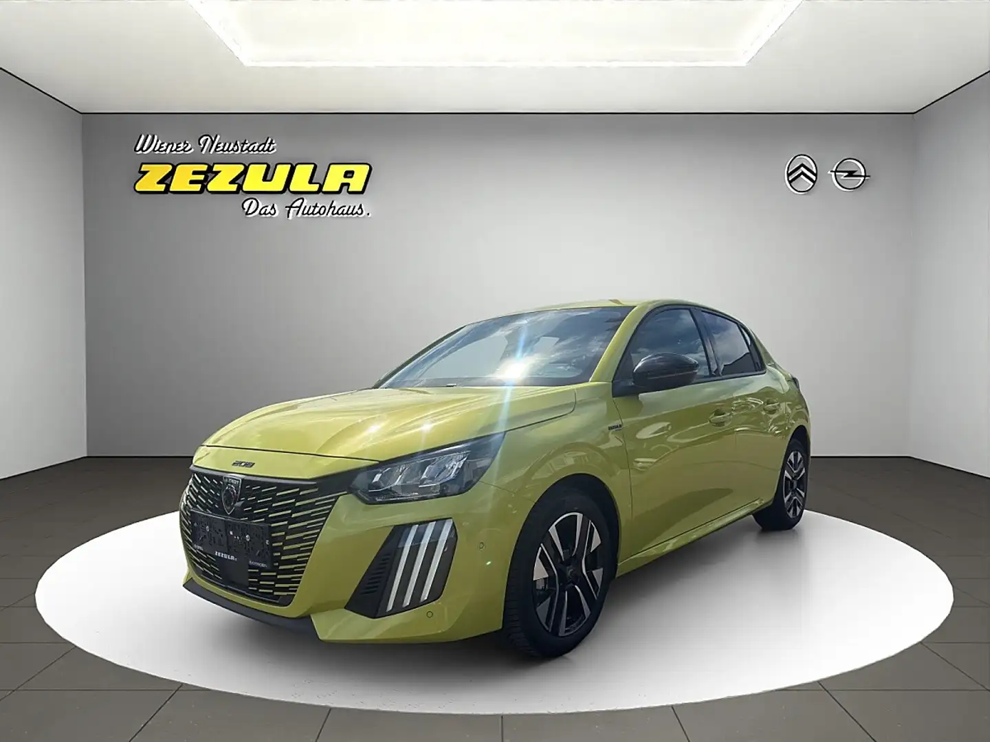 Peugeot 208 Allure 1,2 PureTech 82 Gelb - 1