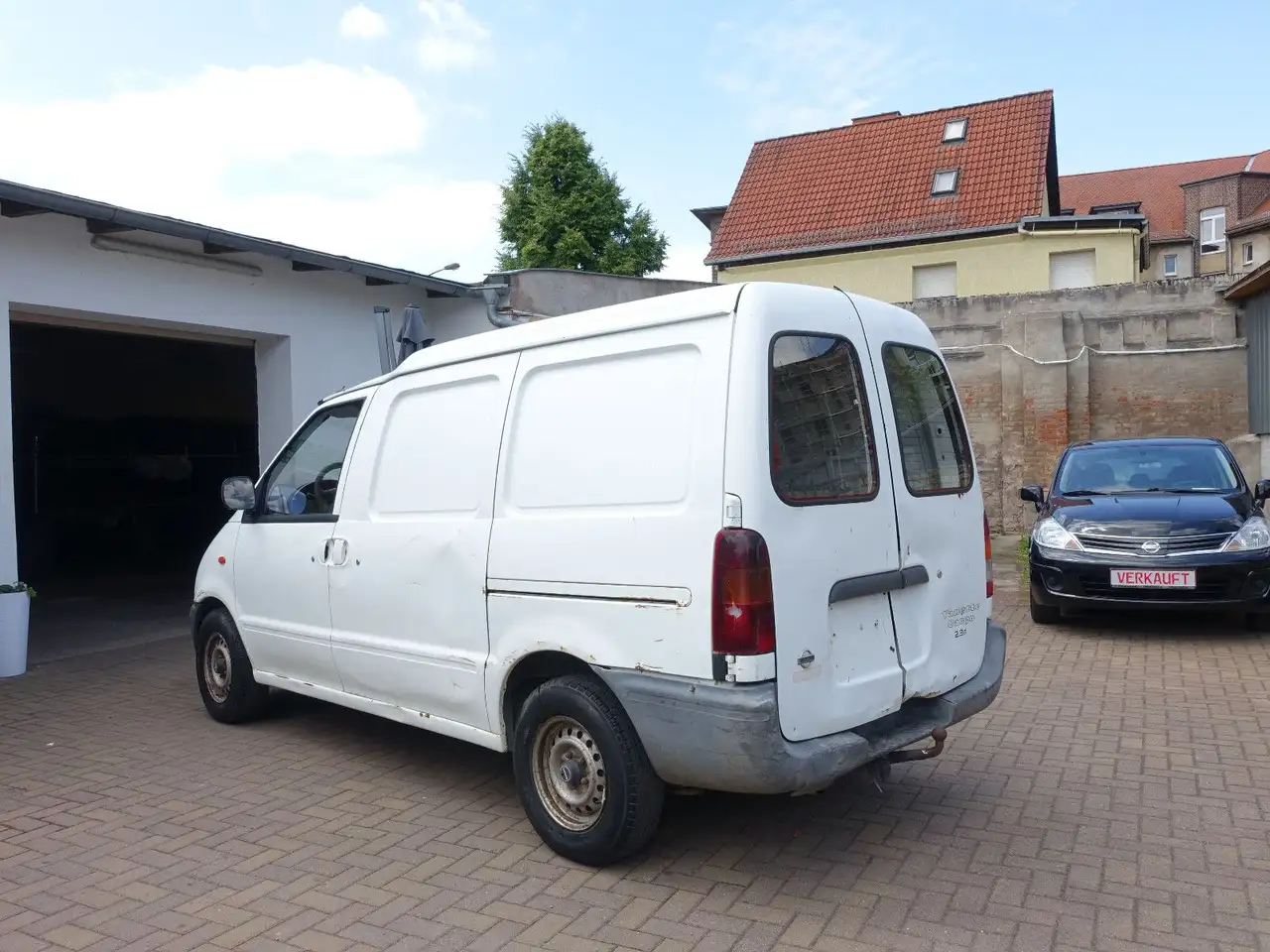 Nissan Vanette Cargo 2,3/75 PS, Lkw Kasten, AHK !!, foto 7