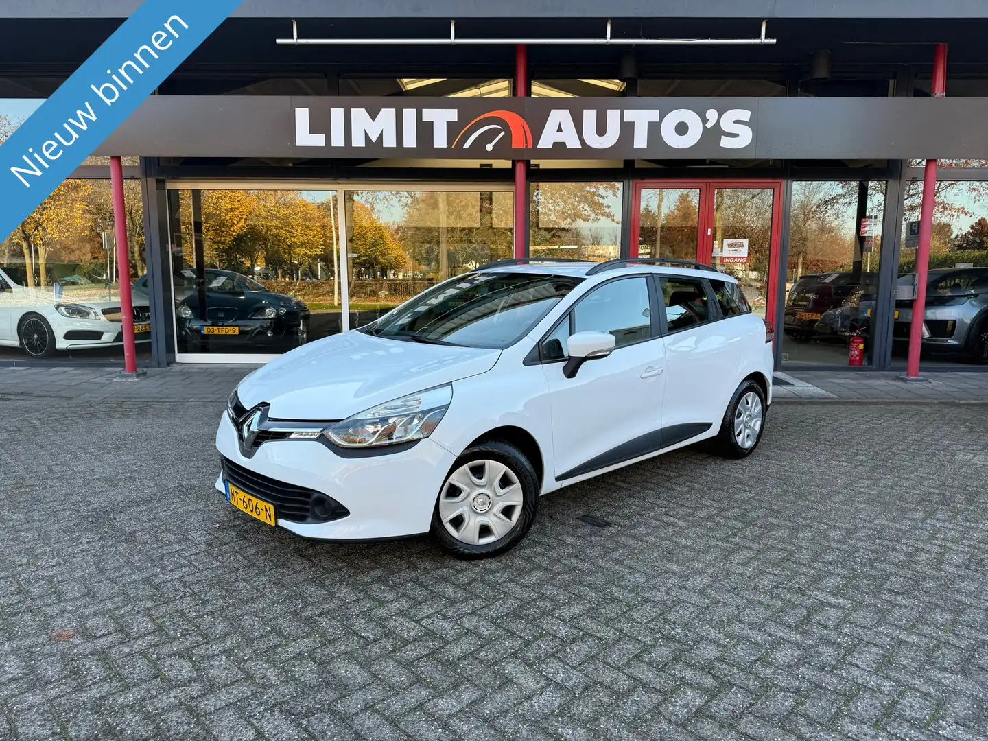 Renault Clio Estate 0.9 TCe Expression/Airco/Cruise/Navi/Elek.R Bianco - 1