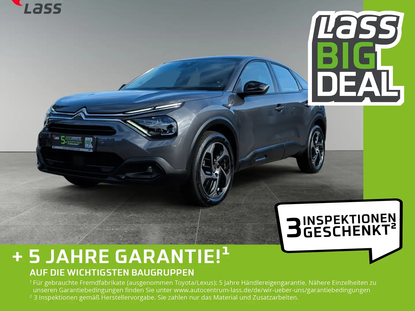 Citroen C4 1.2 PureTech 130 Plus ++LED+Klima+Kamera++ Grey - 1