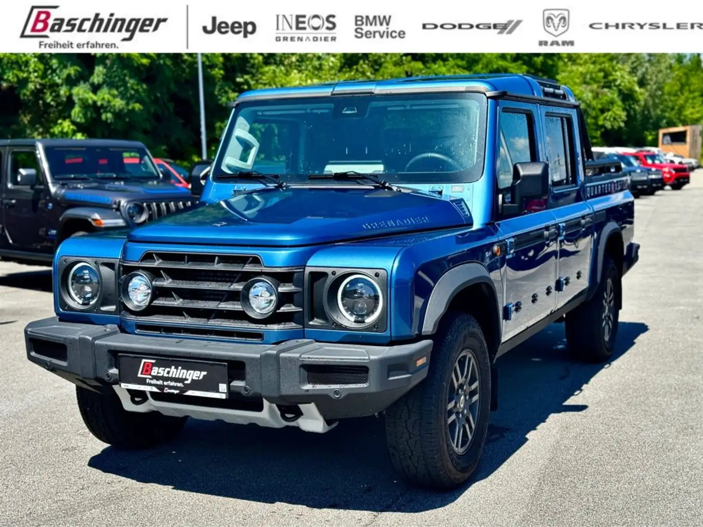 Ineos Grenadier Quartermaster 3.0 Diesel LKW N1 Albastru - 1