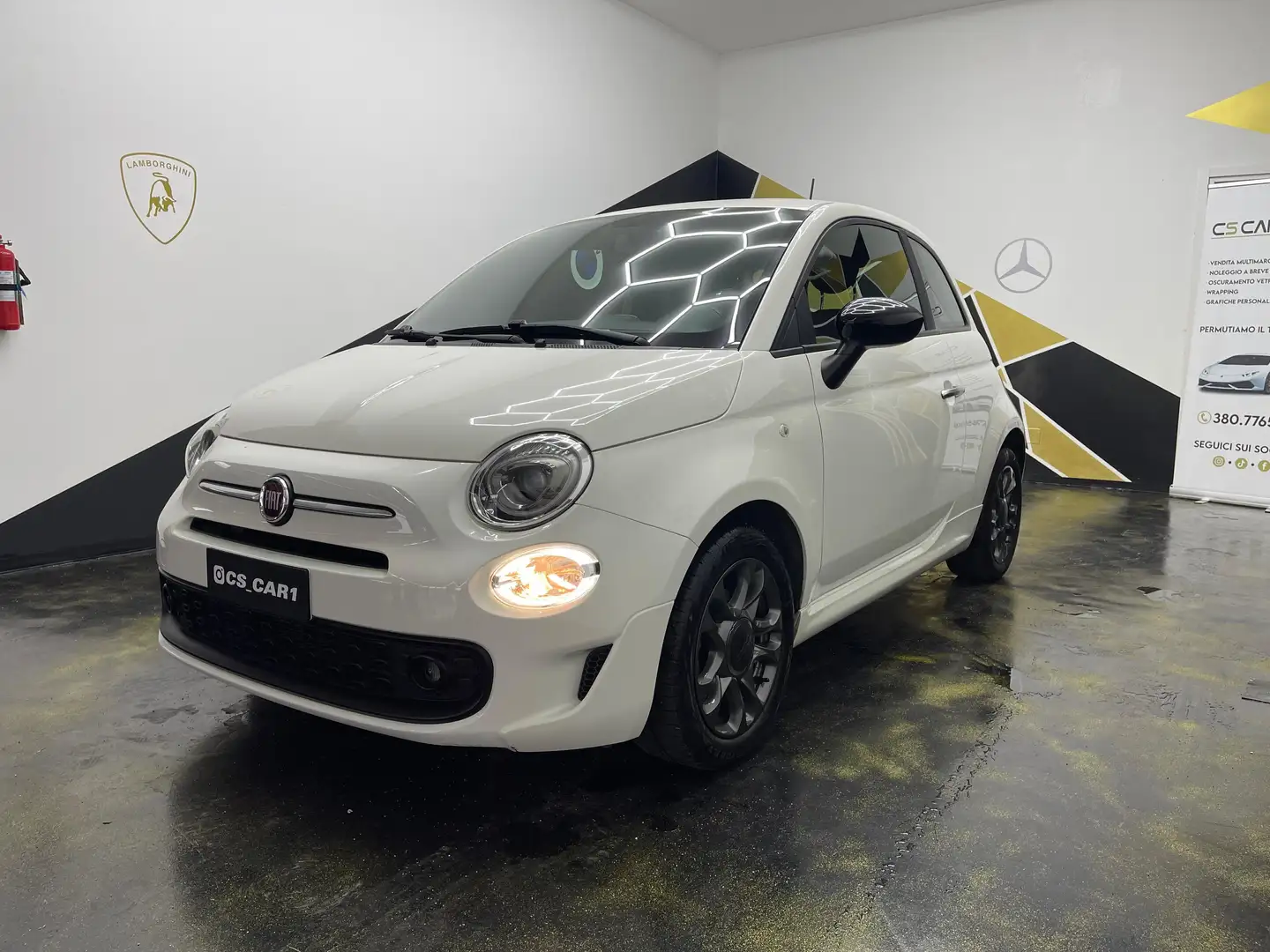 Fiat 500 500 1.0 hybrid Sport 70cv Bianco - 1