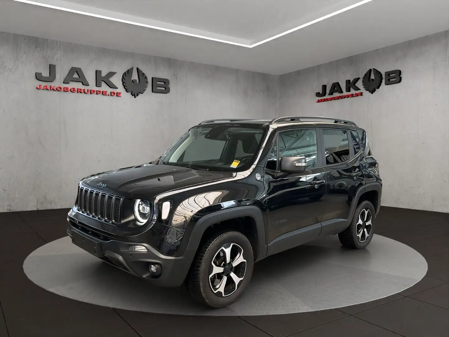 Jeep Renegade Trailhawk Plug-In-Hybrid 4xe+SCHECKHEFT Schwarz - 1