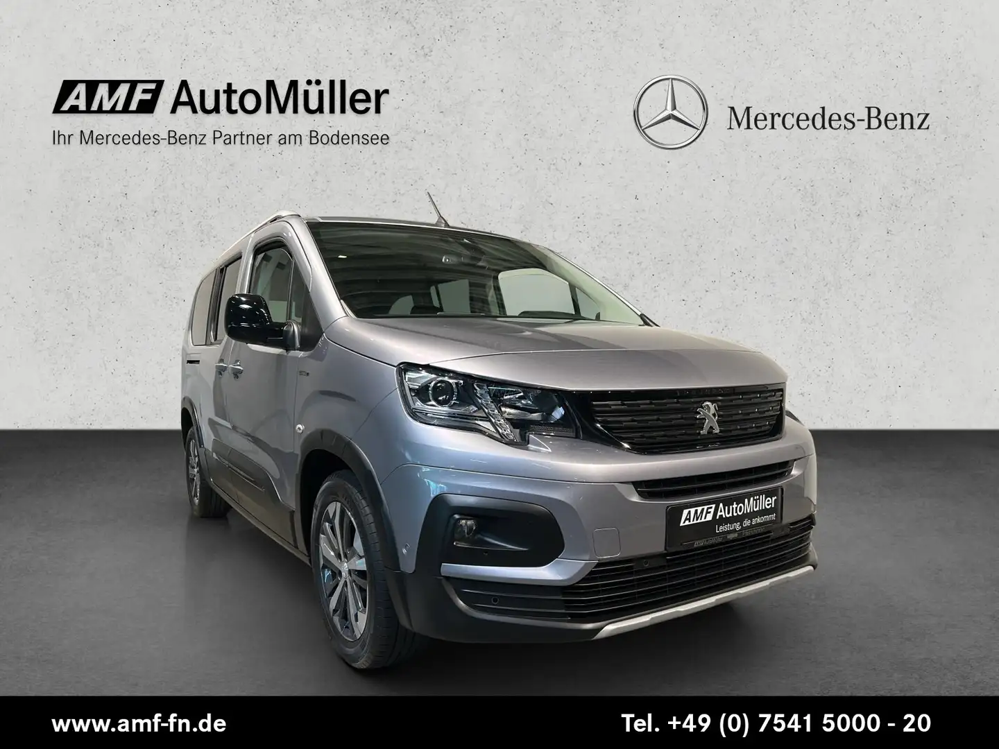 Peugeot Rifter Rifter 1.5 HDi ALLURE L2 7-SITZE AHK GT-LINE Grau - 2