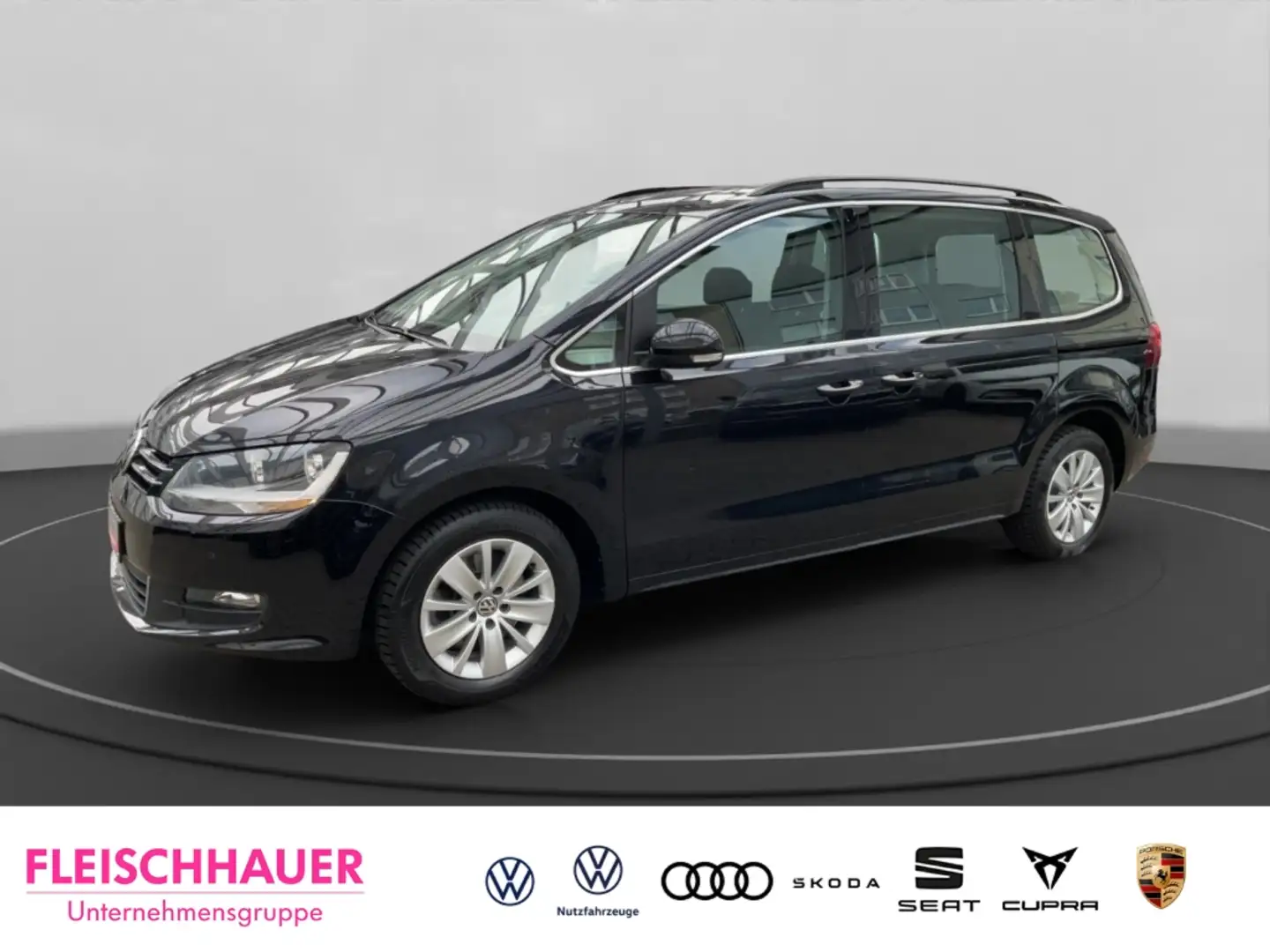 Volkswagen Sharan Comfortline 1.4 TSI DSG AHK- Navi Klimaautom. Ambi Schwarz - 1