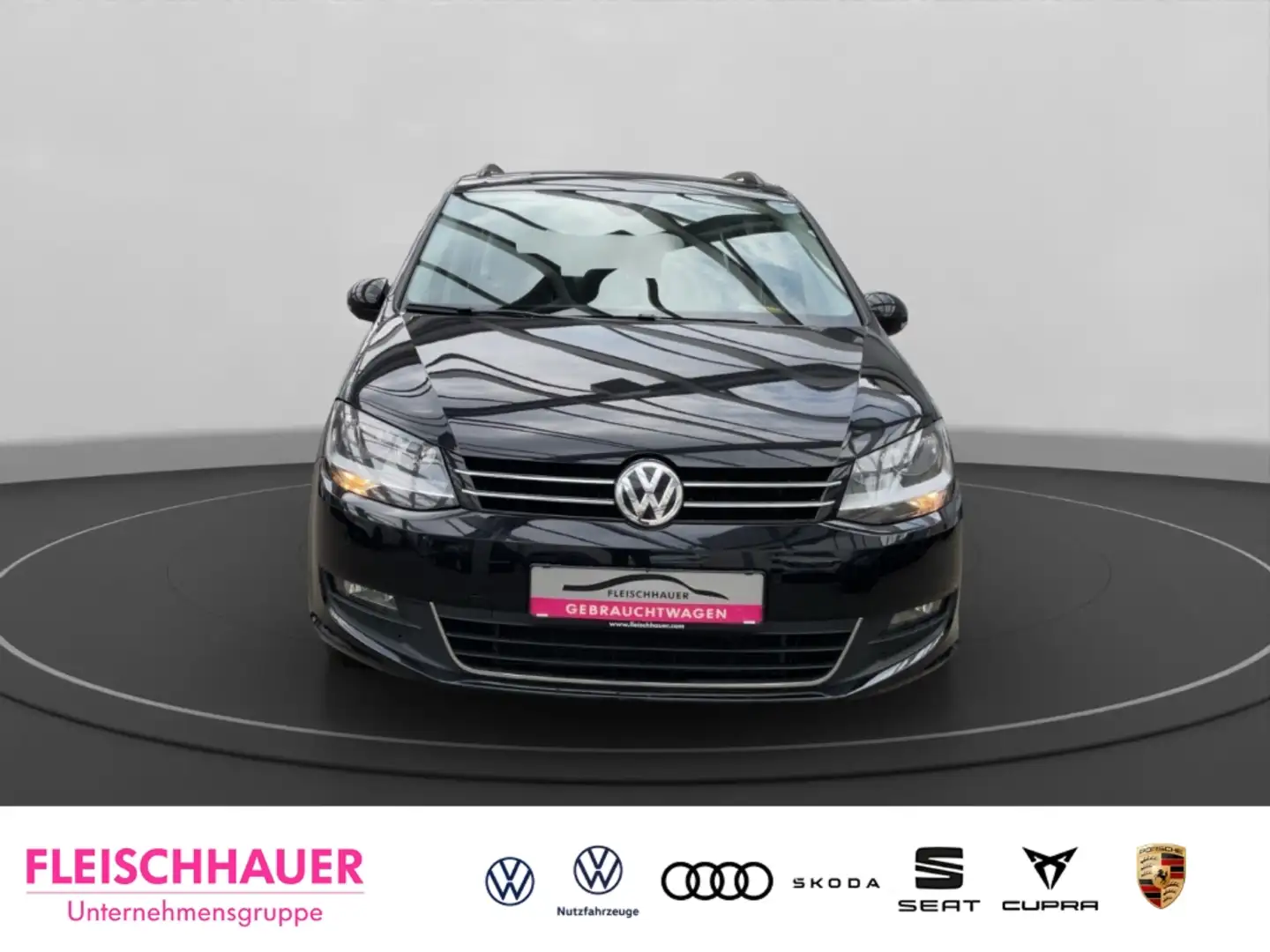 Volkswagen Sharan Comfortline 1.4 TSI DSG AHK- Navi Klimaautom. Ambi Schwarz - 2