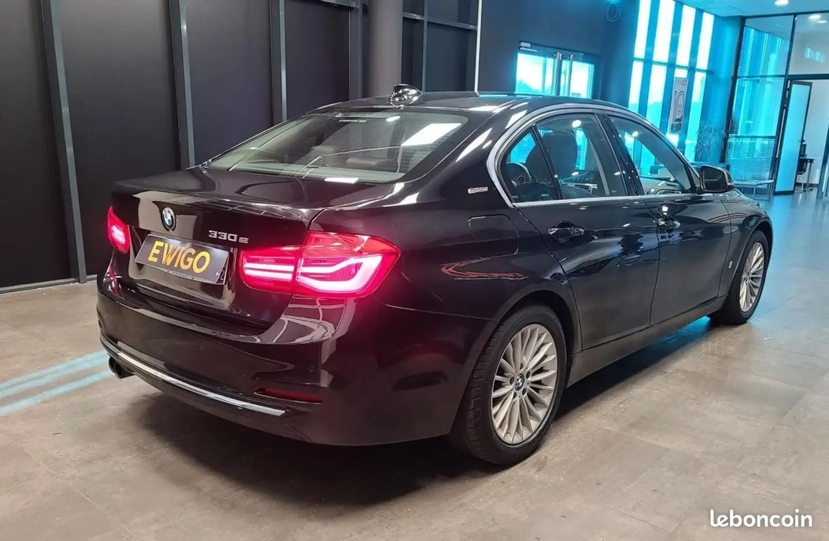 BMW 330 2.0 330E 252ch PHEV HYBRIDE LUXURY BVA8 Noir - 2