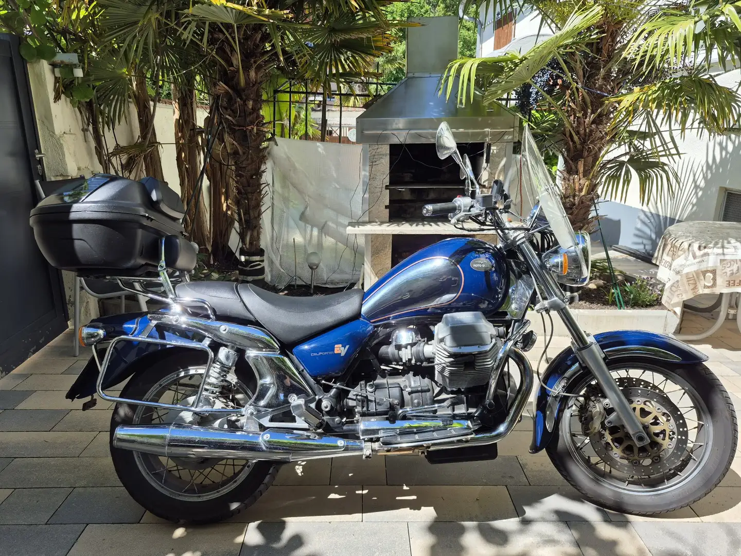 Moto Guzzi California 1100 ev Albastru - 1
