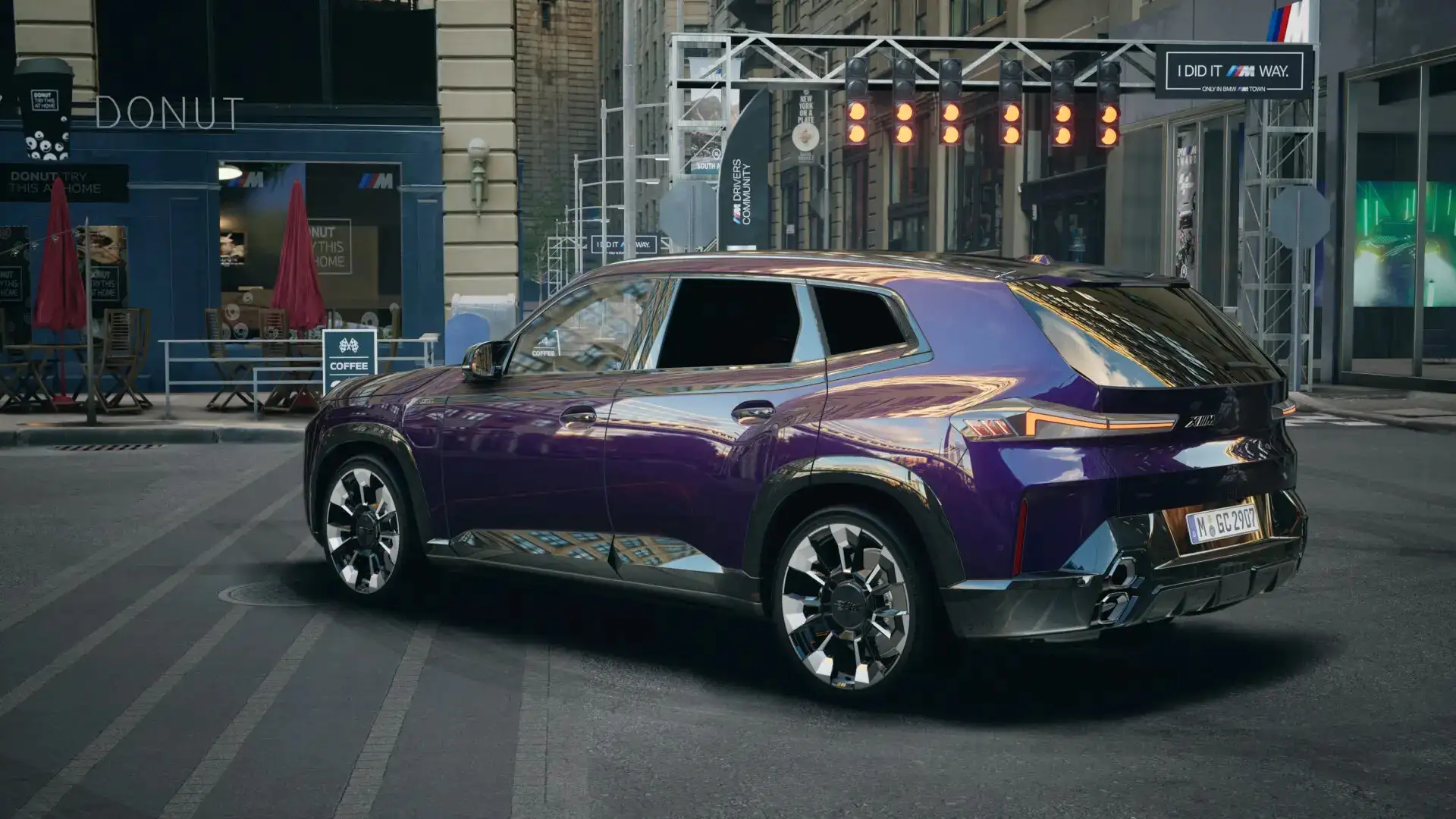 BMW XM PHEV Label KITH High Executive Automaat / Trekhaak Mauve - 2