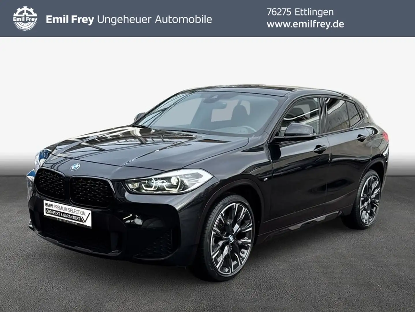 BMW X2 sDrive20i Aut. Edition M Mesh *RFK*PDC*Navi* Schwarz - 1