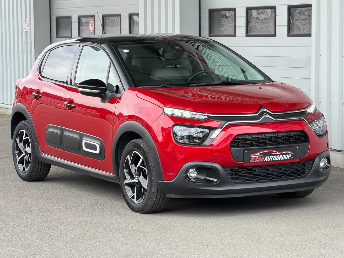 Citroen C3 1.2/Automaat/Benzine/Carplay/led/Camera/Euro6d/ Rood - 2