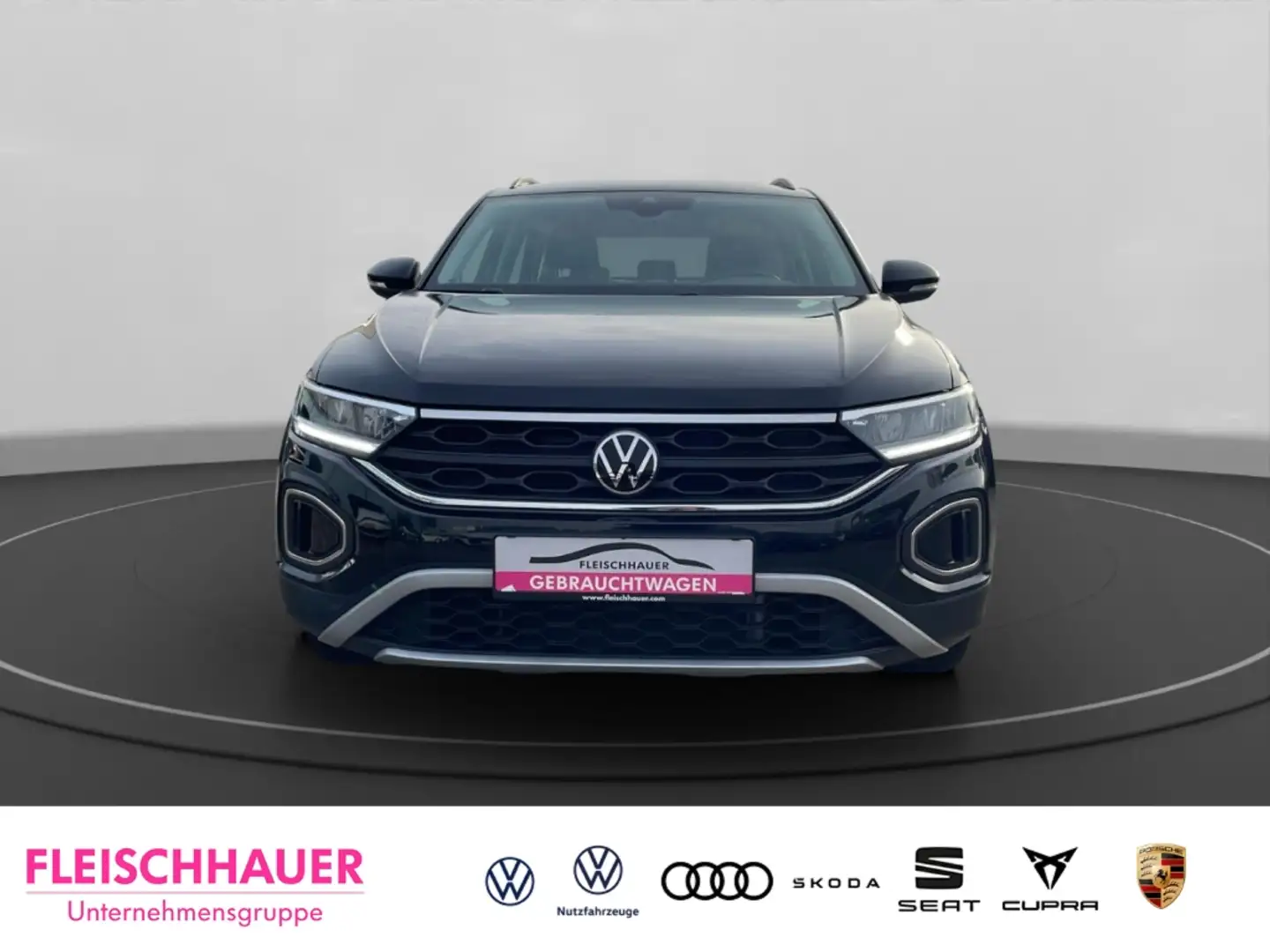 Volkswagen T-Roc 1.0 Life AppConnect RFK SHZ LaneAss VC Schwarz - 2