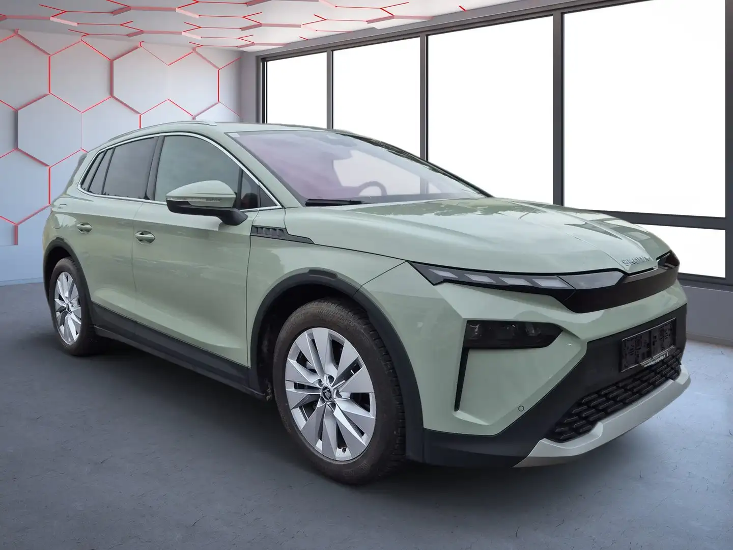 Skoda Elroq 85 Grün - 2