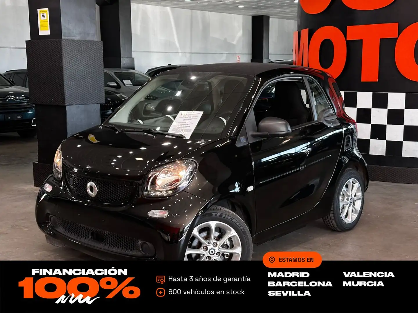 smart forTwo Coupé EQ Negro - 1