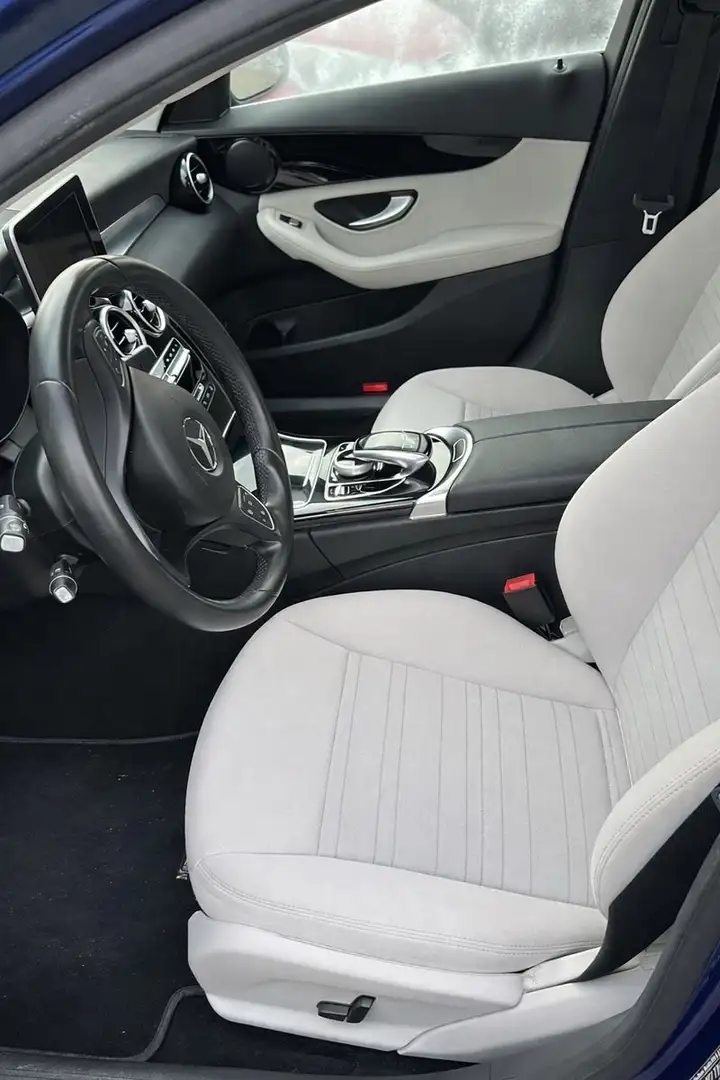 Mercedes-Benz C 180 EDITION/AUTOMATIK/LED/NAVI/83.000KM Blau - 2