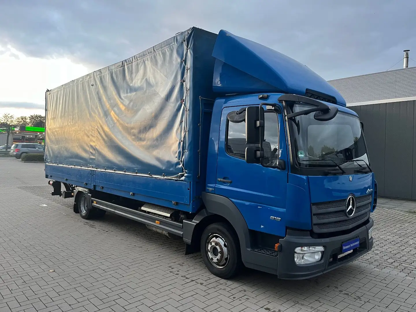 Mercedes-Benz Atego 818 L,Klima,LBW,MFL,La7,10m,1.Hd,BC,Temp. Bleu - 2
