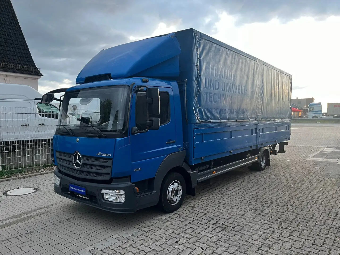 Mercedes-Benz Atego 818 L,Klima,LBW,MFL,La7,10m,1.Hd,BC,Temp. Bleu - 1