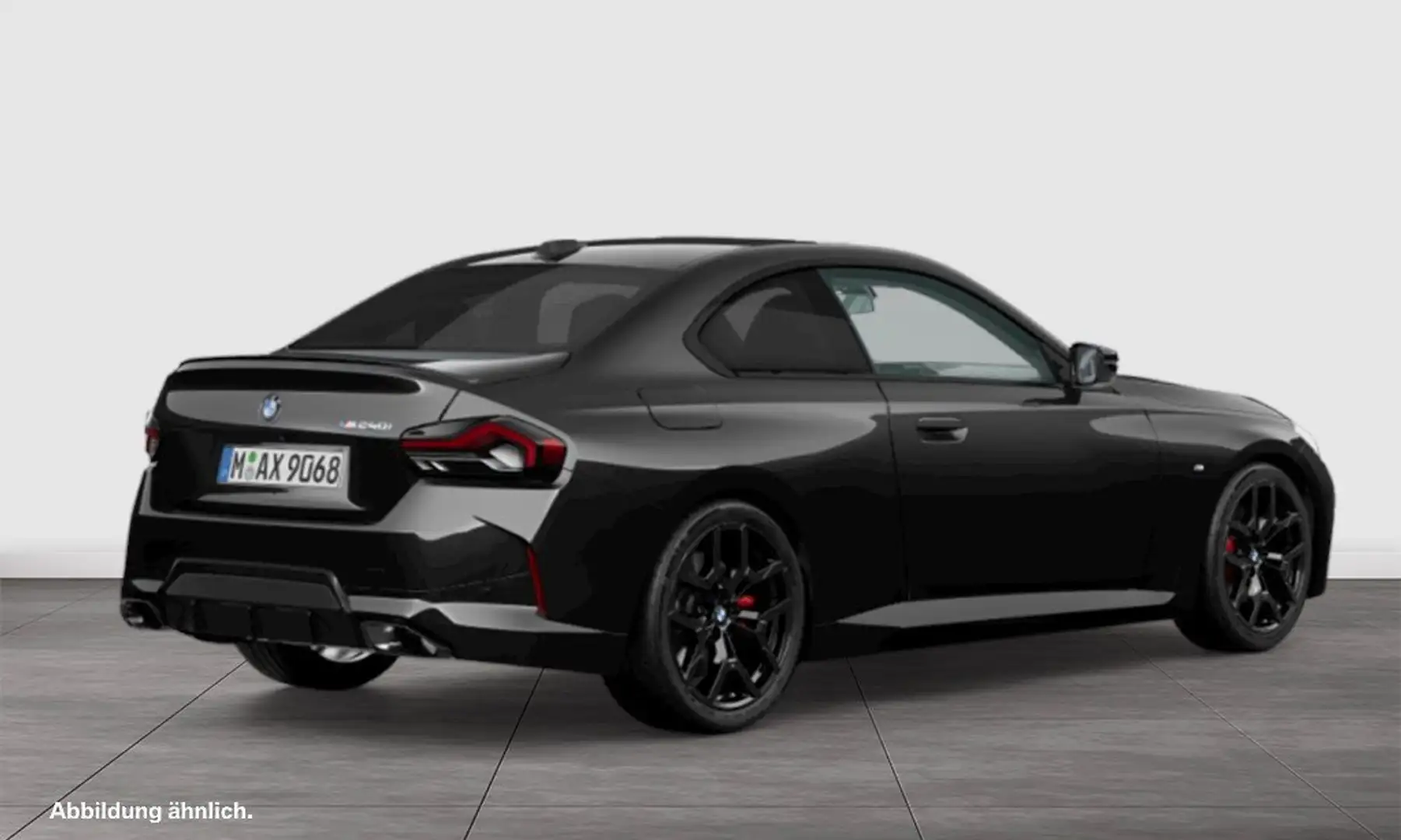 BMW 240 M240i xDrive M SPORT PRO+HuD+GLASDACH+H/K+DA+360° Noir - 2