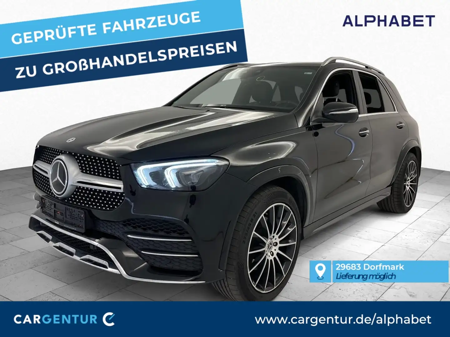 Mercedes-Benz GLE 400 d AMG Line 4Matic Airmatic Burmester AHK Noir - 1