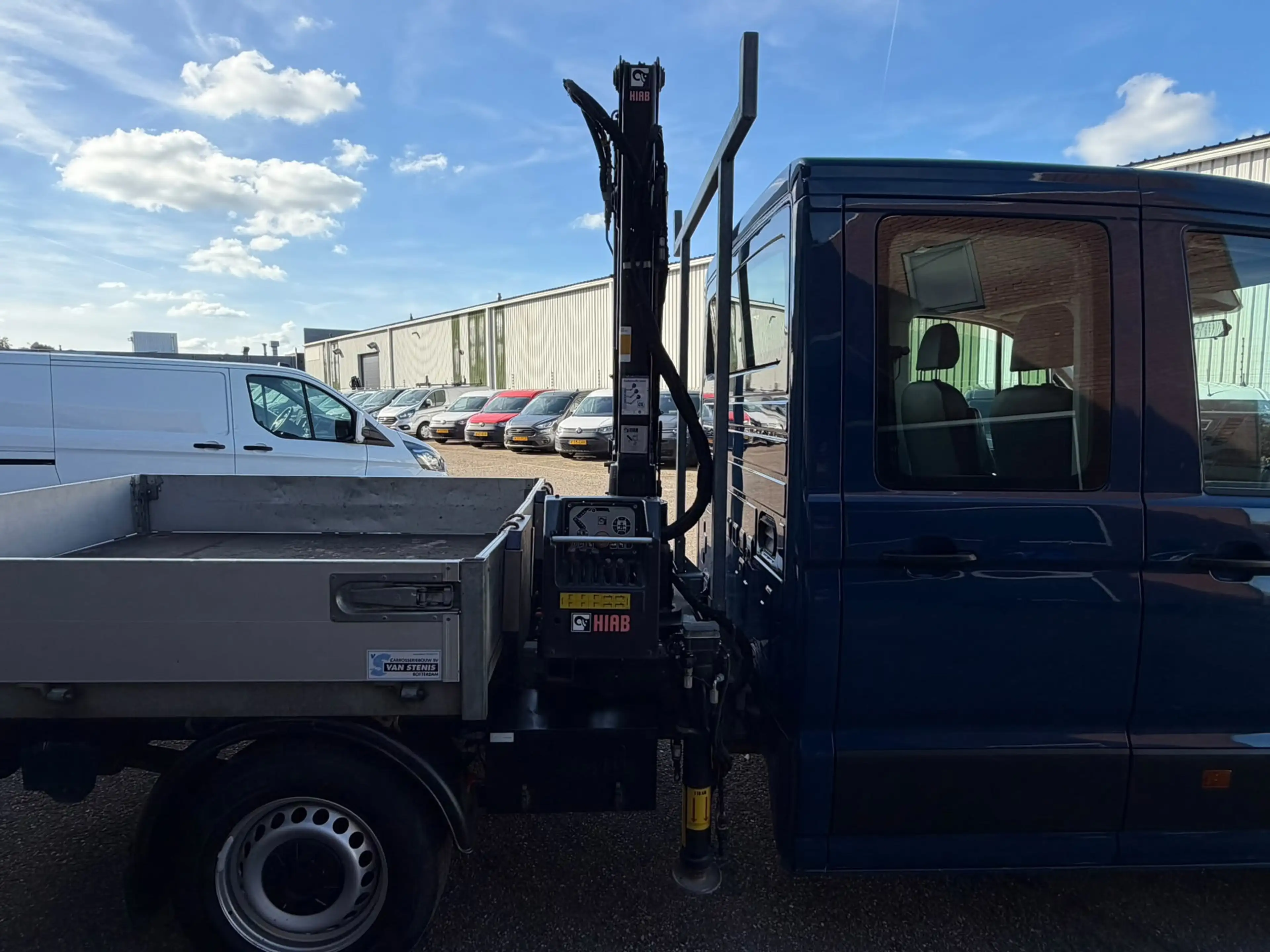 Volkswagen Crafter 35 2.0 TDI Pickup / DC / HIAB Kraan / Trekhaak / 6 — photo 24