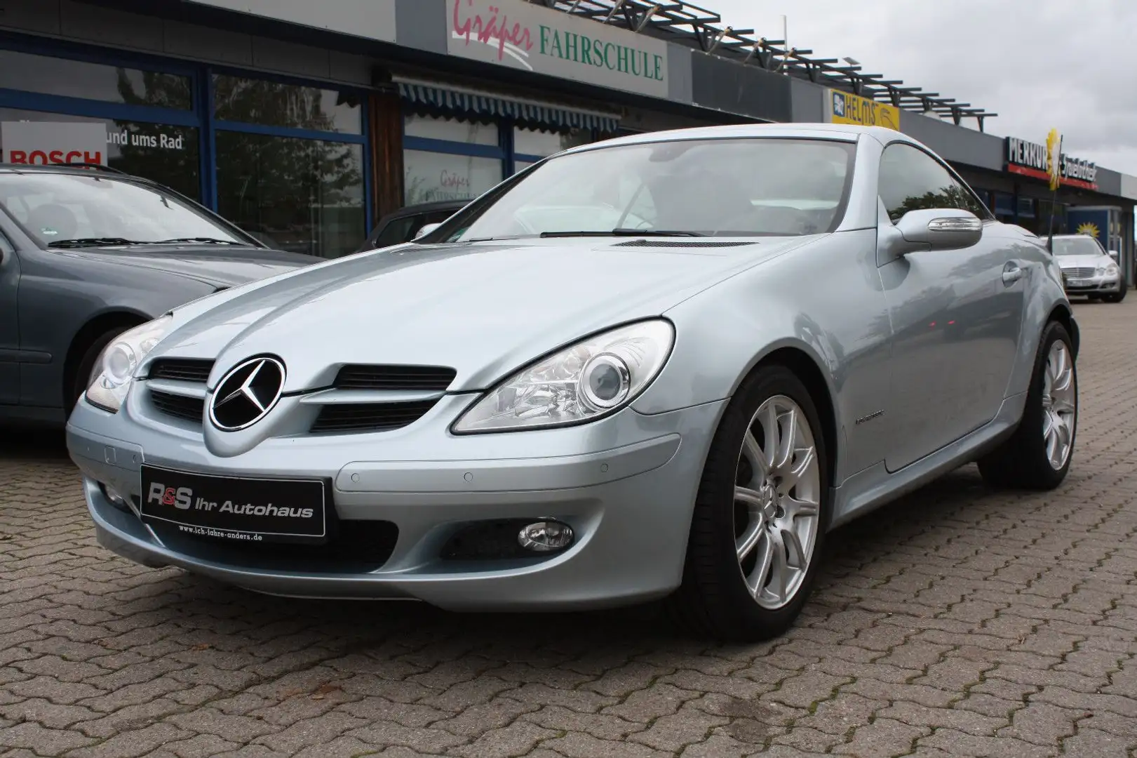 Mercedes-Benz SLK 200 SLK Kompressor Argent - 1