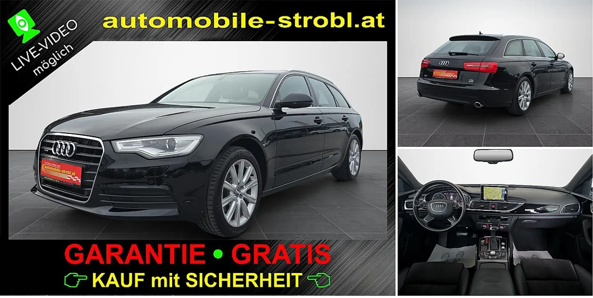 Audi A6 Avant 3,0 TDI quat. *Bose*Navi*4Z.Klimatr.* Schwarz - 1