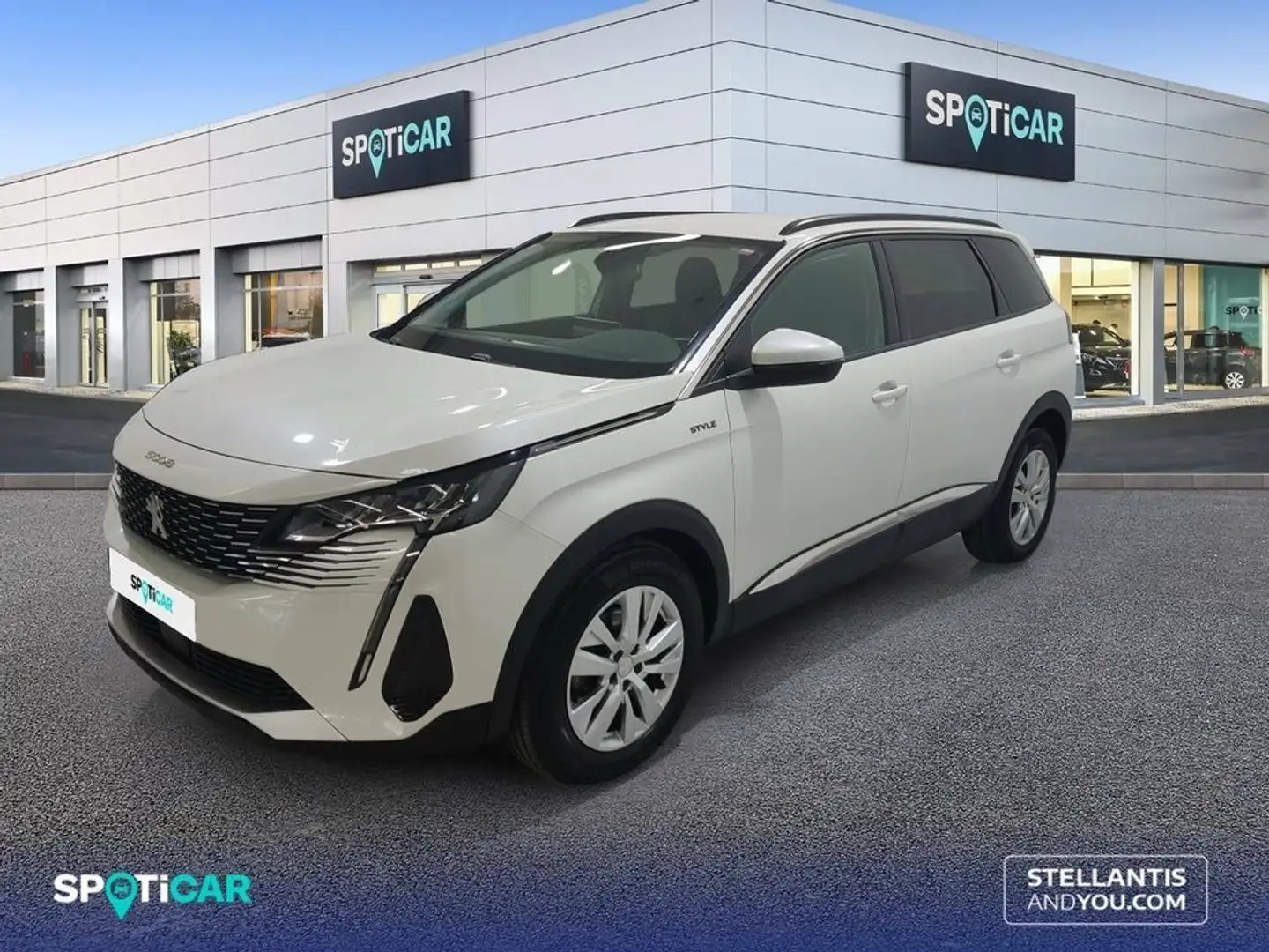 Peugeot 5008 1.5 BlueHDi 96kW S&S EAT8 Style Blanc - 1