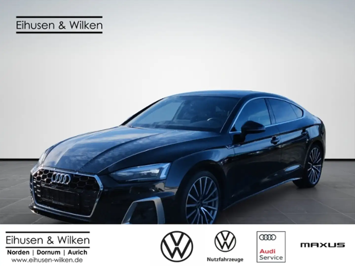 Audi A5 Sportback 40+TDI+S-LINE+NAVI TOUCH+B&O+ Schwarz - 1