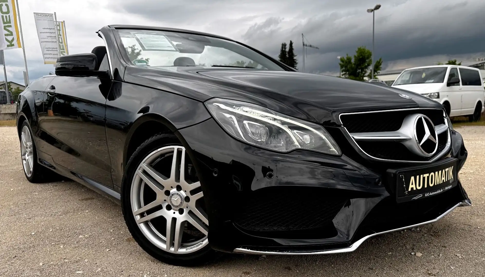 Mercedes-Benz E 250 E -Kl. Cabrio E 250/LEDER/NAVI/LED/ALU AMG Чёрный - 1
