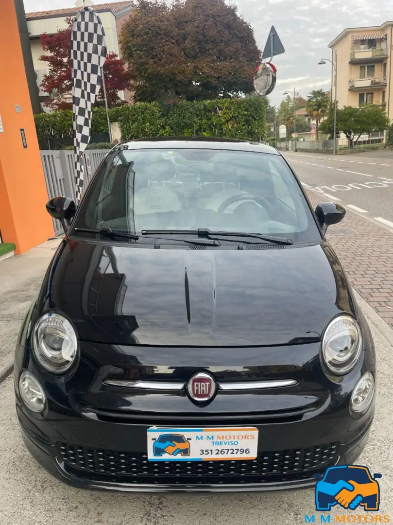 Fiat 500 1.0 Hybrid Dolcevita neo patentati Schwarz - 2