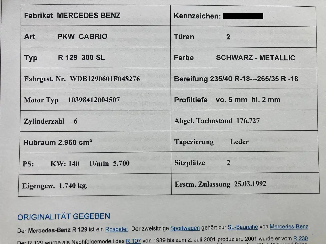 Mercedes-Benz SL 300 300 SL Roadster Aut., foto 7