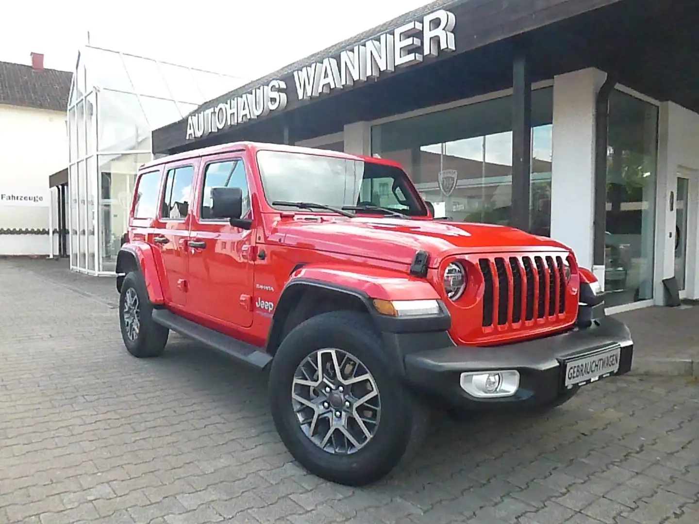Jeep Wrangler PHEV Sahara Unlimited *KEIN US-Import* Rot - 1