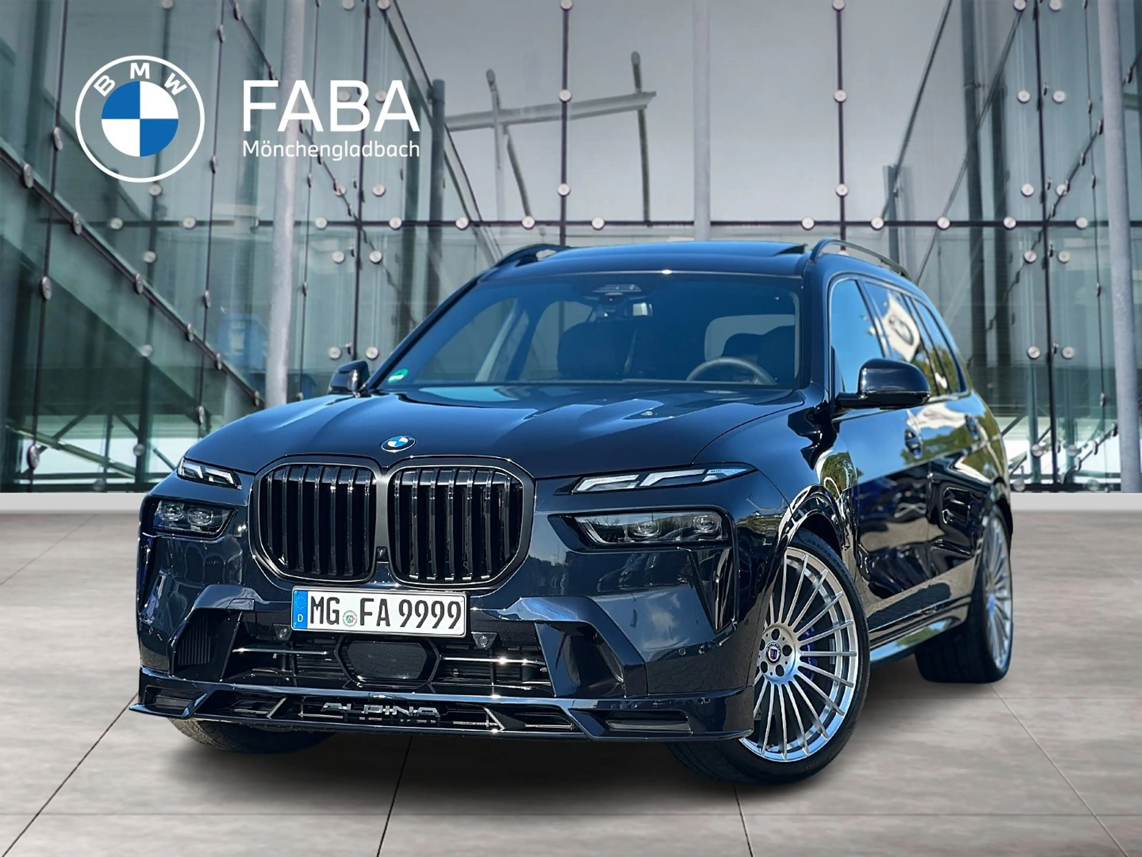 Alpina XB7 Gestiksteuerung Bowers Wilkins Panorama