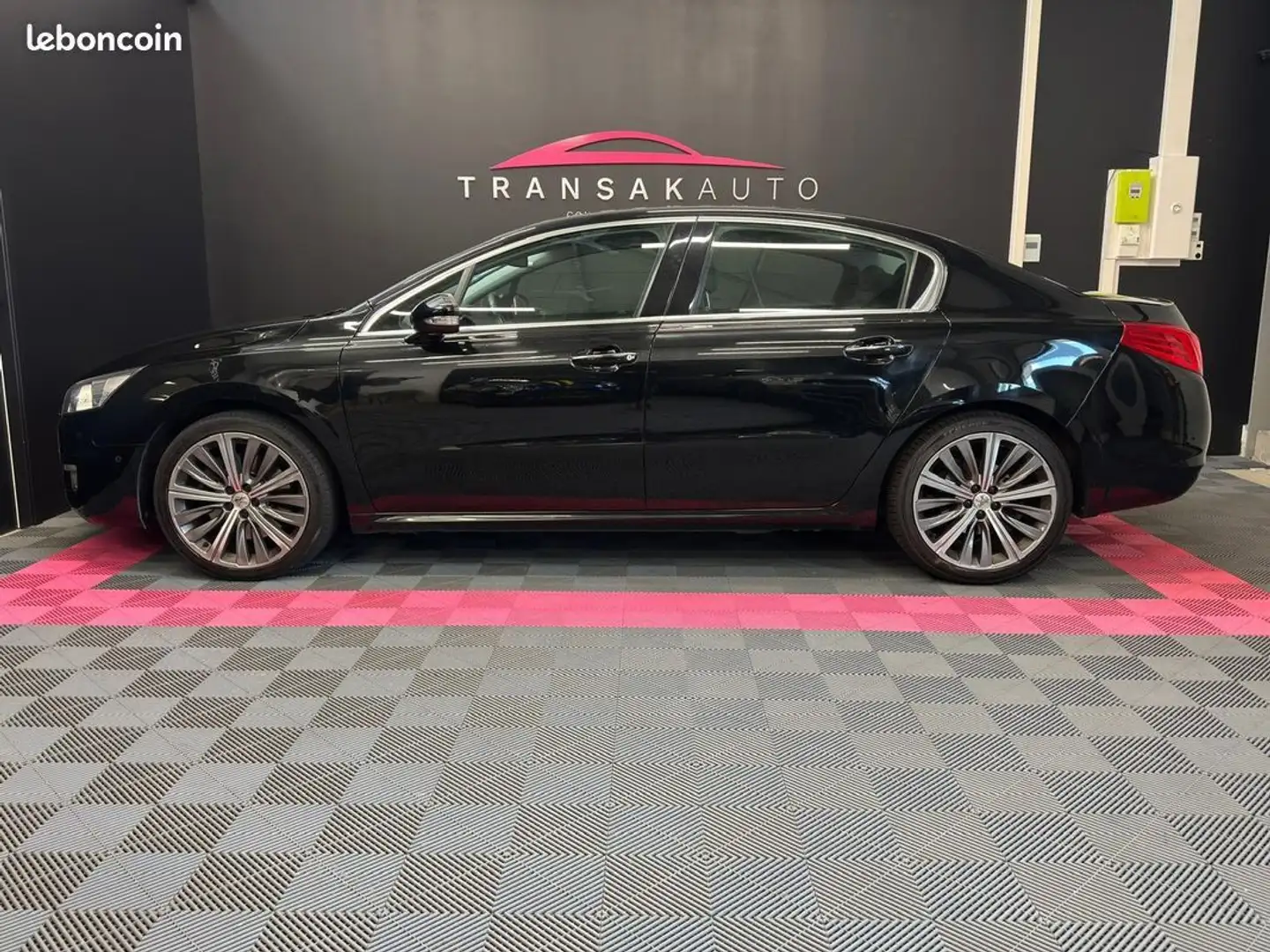 Peugeot 508 2.2 HDi 200ch BVA6 GT SECONDE MAIN DISTRIBUTION À JOUR RÉVISION Noir - 2