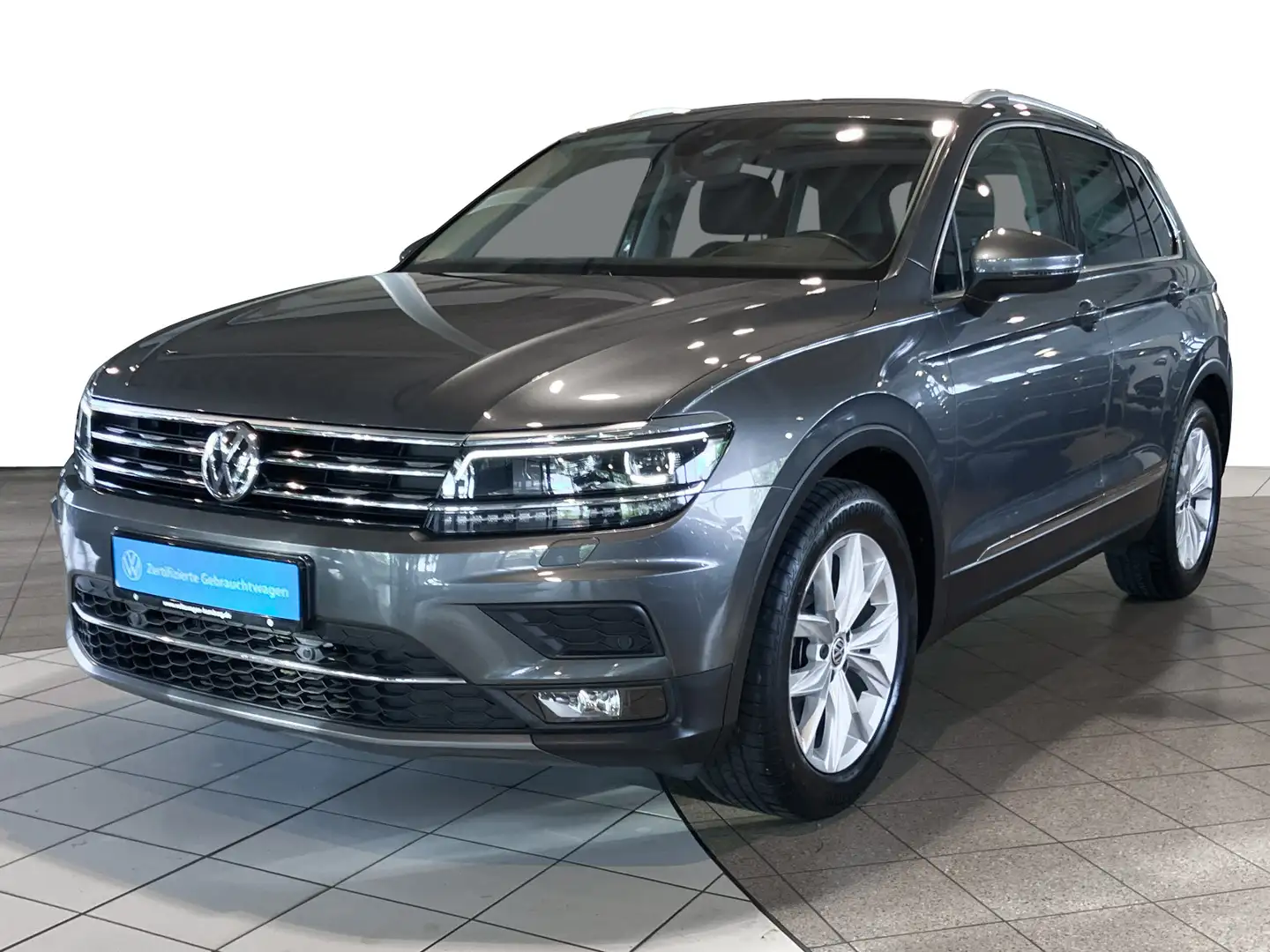Volkswagen Tiguan 1.5 TSI Highline DSG beh. Frontscheibe Na Grau - 2