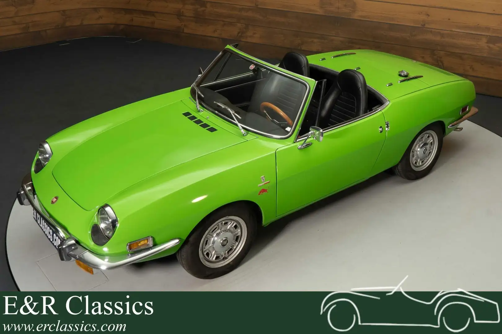 Fiat 850 Spider | Gerestaureerd | Goede staat | 1972 Verde - 1