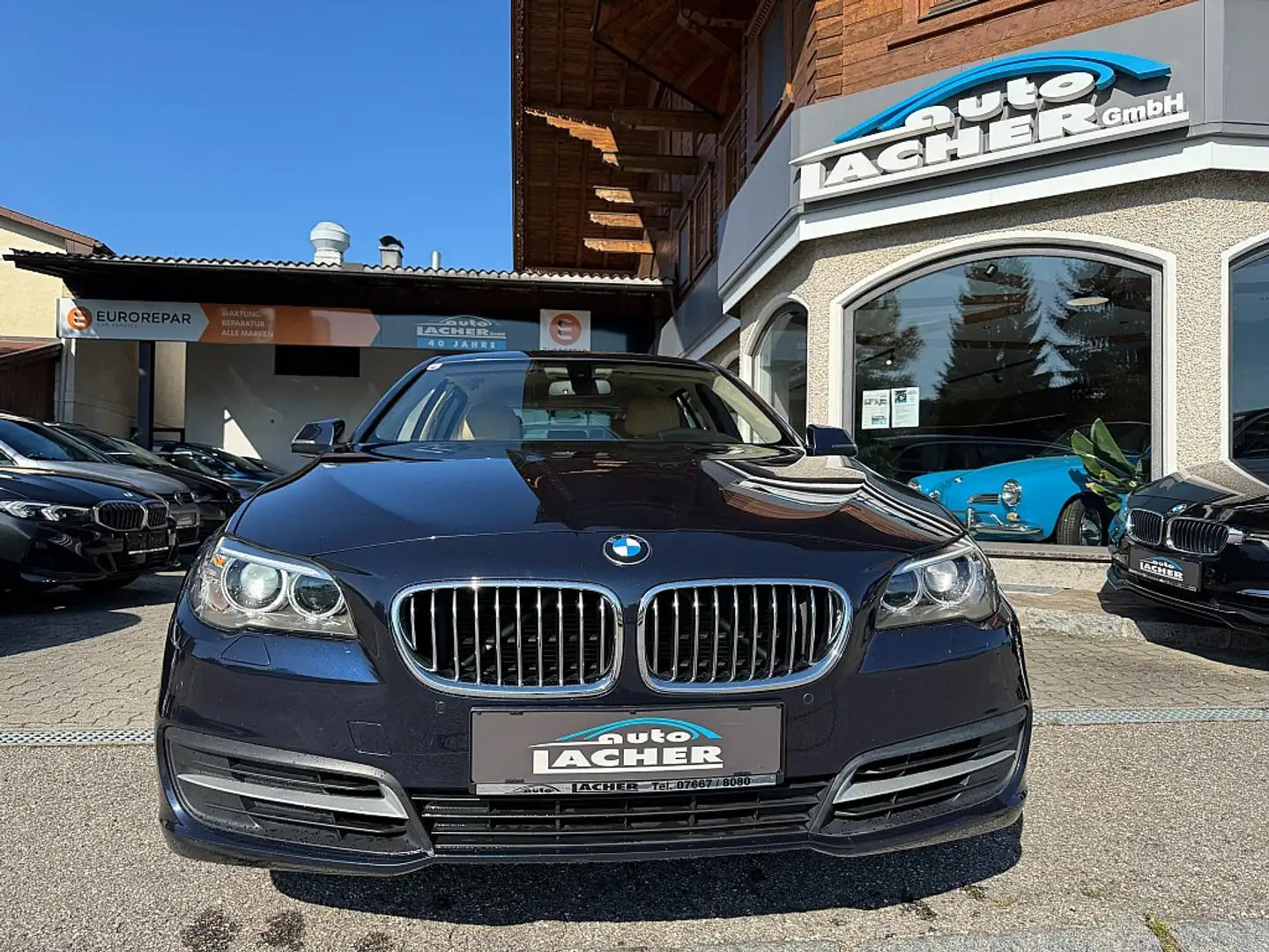 BMW 520 d xDrive Touring Aut.*Leder* Blau - 2