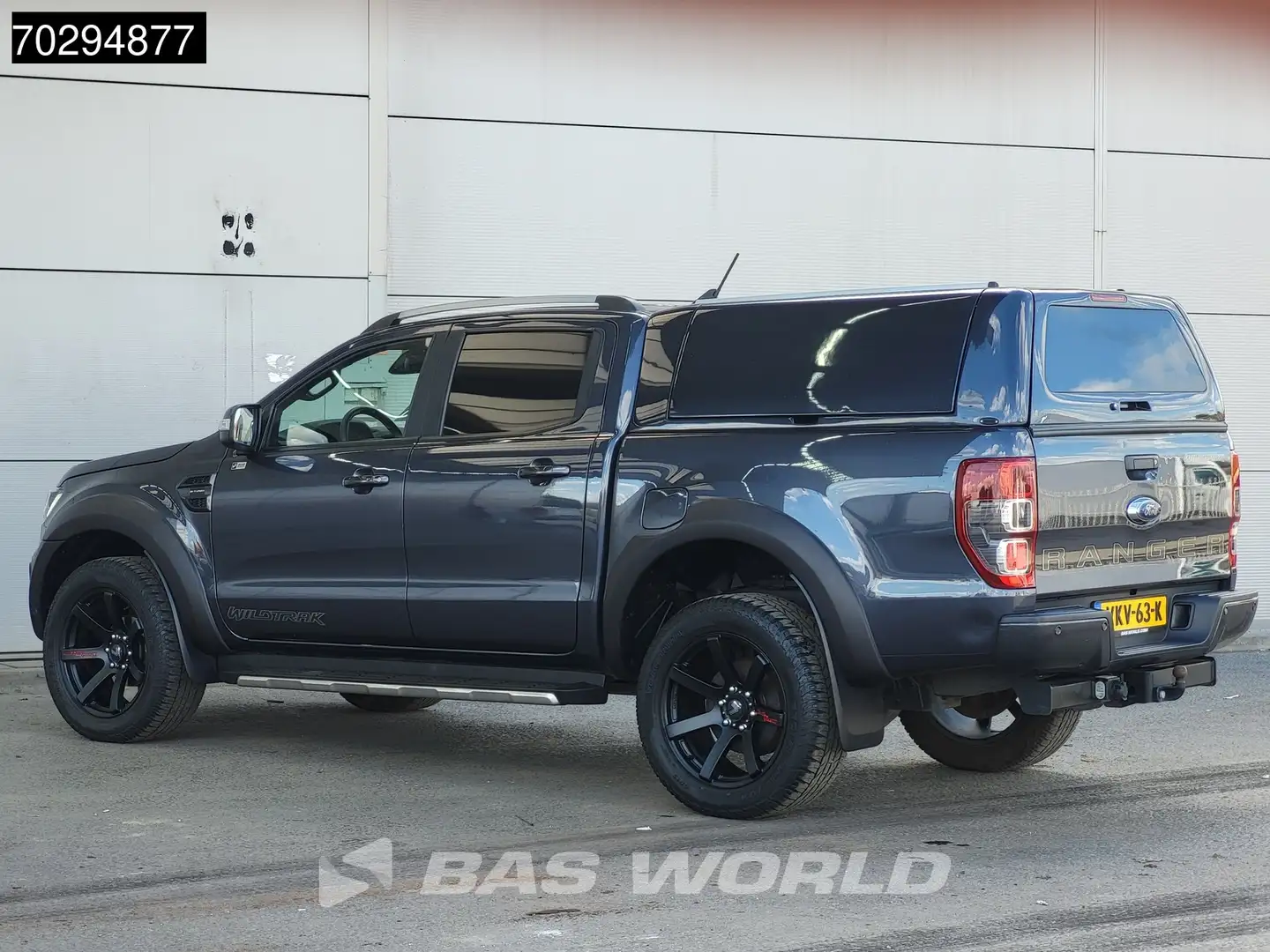 Ford Ranger 210PK Automaat Pickup Trekhaak LED Xenon ACC Navi Gris - 2