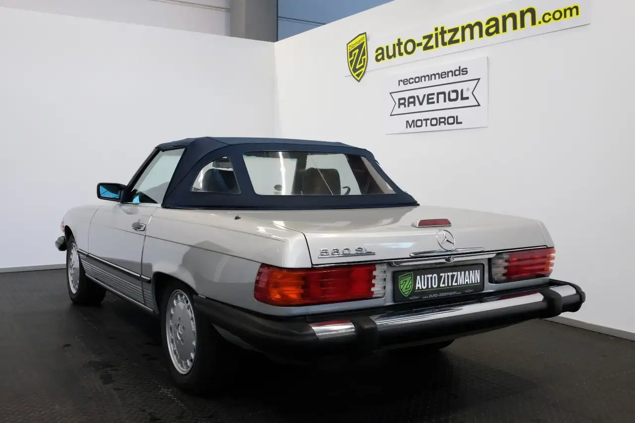 Mercedes-Benz SL 560 DB 560 SL /ORIGINAL/H-KENNZEICHEN/EDELHOLZ, foto 6